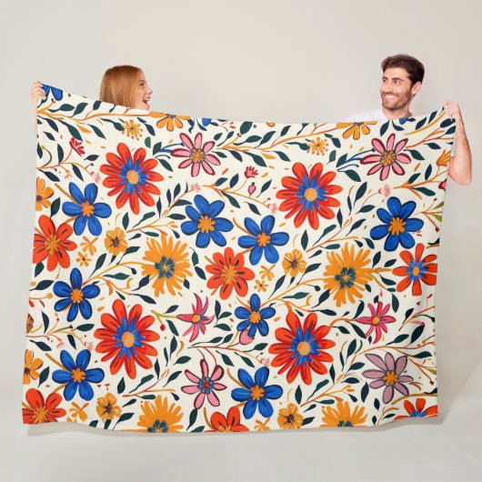 Radiant Petal Path 60x80 Fleece Blanket フリースブランケット (インサイチュ)