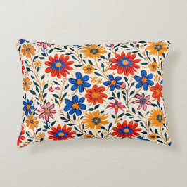 Radiant Petal Path Accent Pillow アクセントクッション