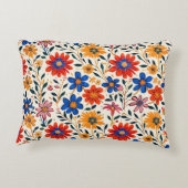 Radiant Petal Path Accent Pillow アクセントクッション (裏面)