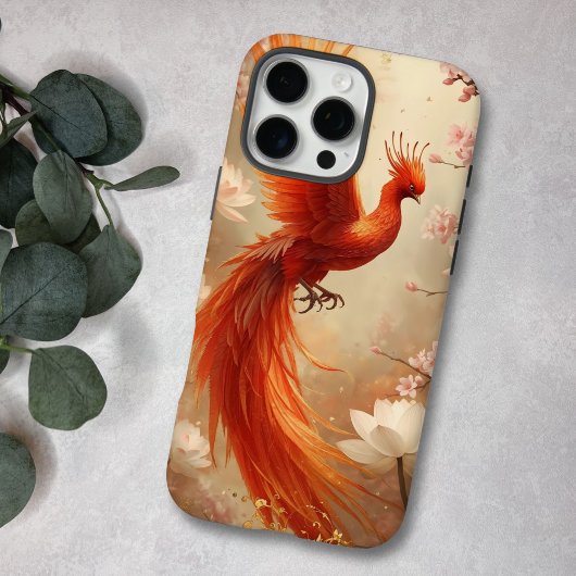 Radiant Phoenix Cherry Blossom Art Case-Mate iPhoneケース