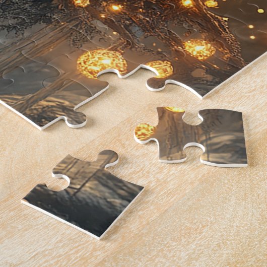 Radiant Phoenix Fire Puzzle ジグソーパズル (側面)