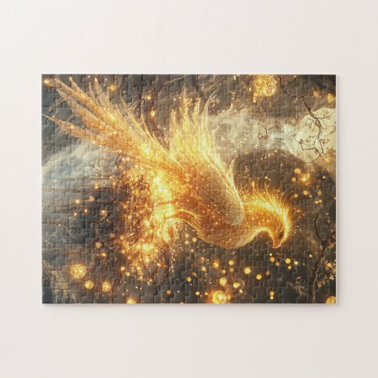 Radiant Phoenix Fire Puzzle ジグソーパズル (横)