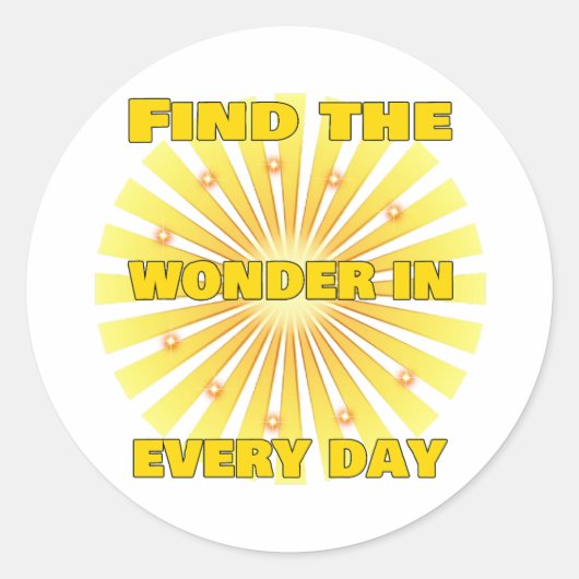 Radiant Positivity  ラウンドシール (正面)