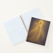 Radiant Presence Angel of Golden Light Inspiration ノートブック (内部)