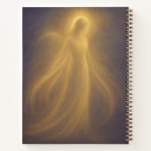 Radiant Presence Angel of Golden Light Inspiration ノートブック (裏面)