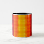 Radiant Rainbow Stripes Mug ツートーンマグカップ (中央)