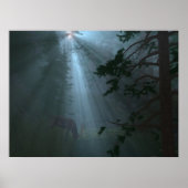 Radiant Rays（青）ポスター ポスター (正面)