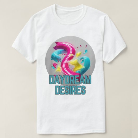 Radiant Reverie - Daydream Desives Tシャツ (デザイン正面)