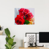 Radiant Rose  ポスター (ホームオフィス)