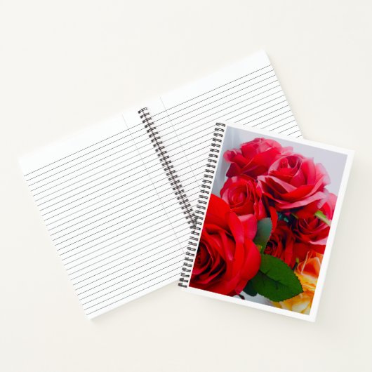 Radiant Rose Notebook ノートブック (内部)