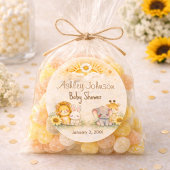 Radiant Safari Sun Jungle Emblem ラウンドシール