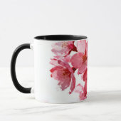 Radiant Sakura Blossoms Watercolor Bloom マグカップ (左)