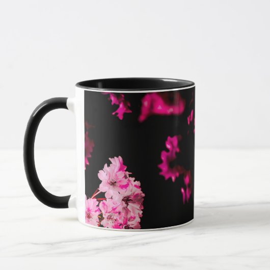 Radiant Sakura - Cherry Blossoms from Japan マグカップ (左)