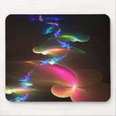 Radiant Spiral Mousepad · Colorful Fractal Art マウスパッド (正面)