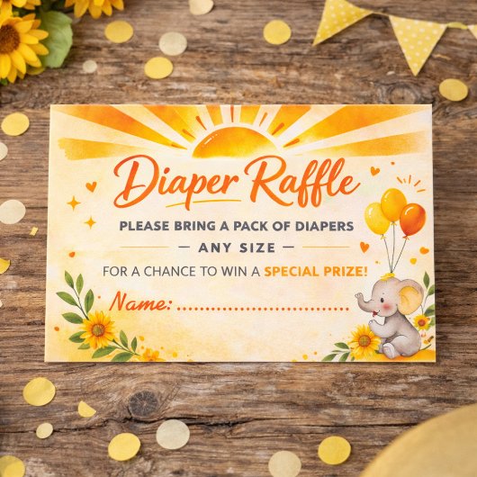 Radiant Sun Baby Detail Design エンクロージャーカード