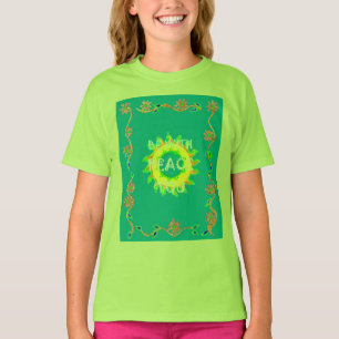 Radiant Sun: Peace Be With You インスピレーションプリント Tシャツ