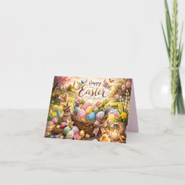 Radiant Sunrise Happy Easter シーズンカード