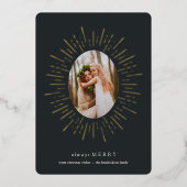 Radiant Wishのエレガント写真 箔シーズンカード (正面)