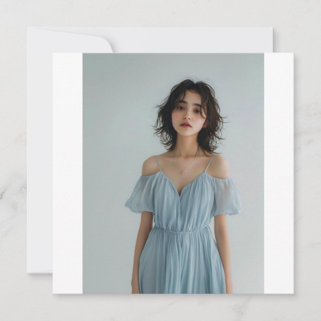 RadiantDreams青木桜フラットカード (正面)