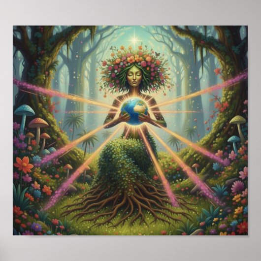 RadiantEarthGoddess ポスター (正面)