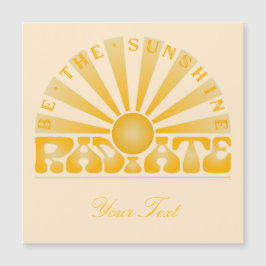 RADIATE Be the Sunshineヴィンテージレトロ金ゴールド+クリーム