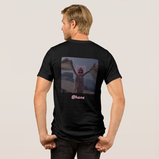 RADIATE @hans Tシャツ (裏面全面)