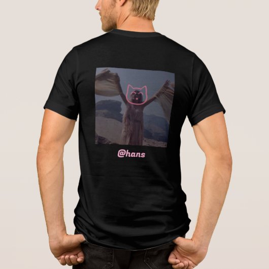 RADIATE @hans Tシャツ (裏面)