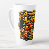 Radiate joy カフェラテマグ (左アングル)