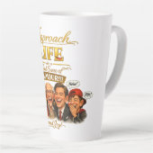 Radiate joy カフェラテマグ (右アングル)