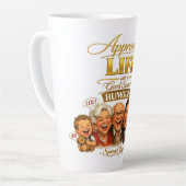 Radiate joy カフェラテマグ (左アングル)