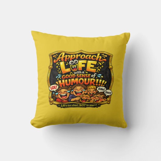 Radiate joy クッション (正面)