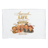 Radiate joy  枕カバー (正面)