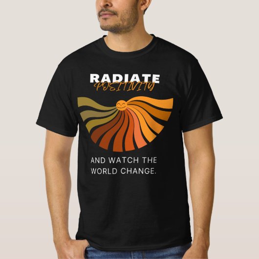 Radiate Joy Tシャツ (正面)