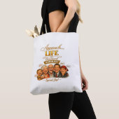 Radiate joy tote bag トートバッグ (クローズアップ)