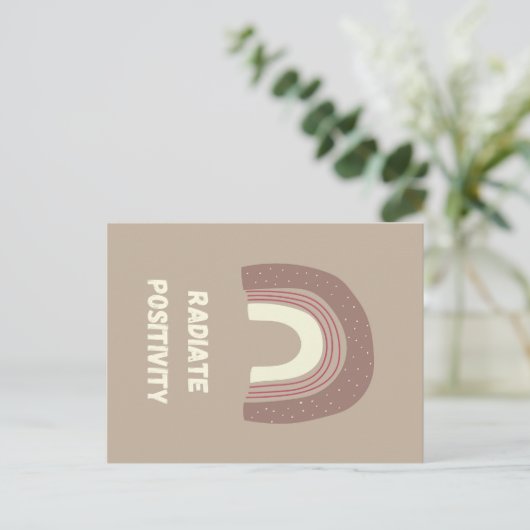 Radiate Positivity ポストカード (スタンド正面)