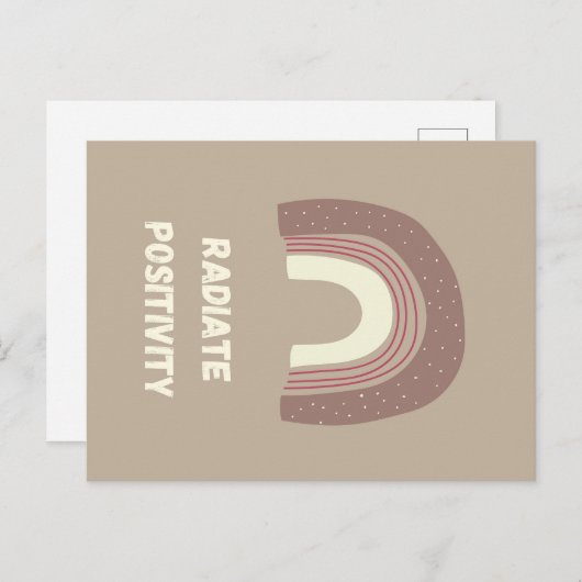 Radiate Positivity ポストカード (正面/裏面)
