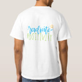 Radiate Positivity Tシャツ (裏面)