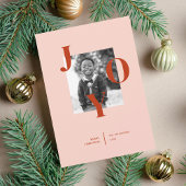Radiating Joy Holiday Photo Card シーズンカード
