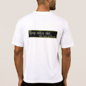 RADIATION1のリアクターtrans.1 Tシャツ (裏面)