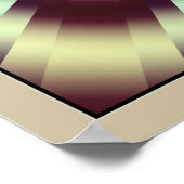 Radiation Optical Illusion ポスター (角)