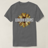 Radiation Therapist Sunflower Radiation Therapy  Tシャツ (デザイン正面)