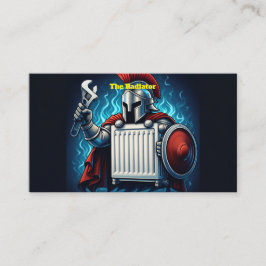 Radiator Specialist Plumber Business Card  名刺