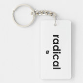 RadicalステートメントKeychain キーホルダー (正面)