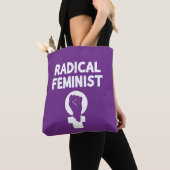 Radical Feminist トートバッグ (クローズアップ)