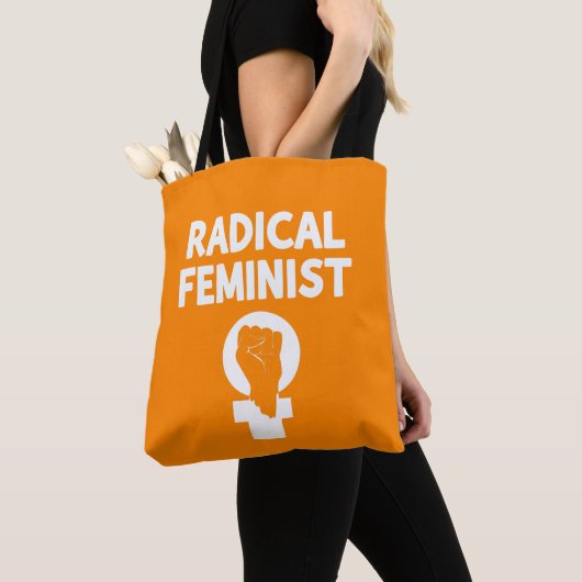 Radical Feminist トートバッグ (クローズアップ)