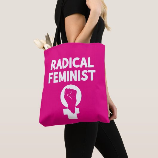Radical Feminist トートバッグ (クローズアップ)