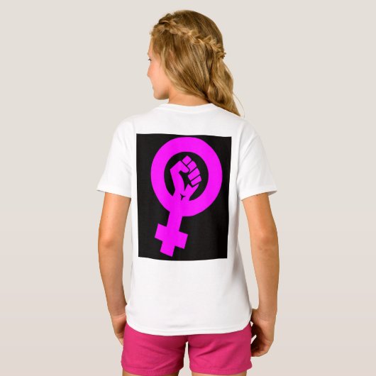 Radical Feminist Tシャツ (裏面フル)
