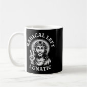 Radical Left Lunatic Jesus コーヒーマグカップ (左)