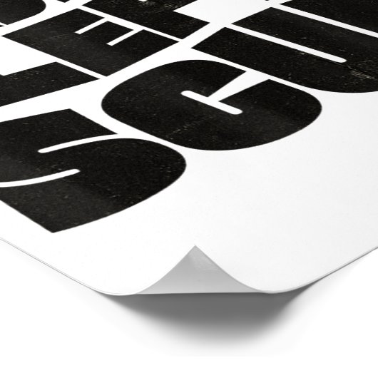 Radical Left S Funny Sarcastic Quote ポスター (角)