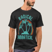 Radical Sabbatical Sabbatical Life Professor Sabb Tシャツ (正面)
